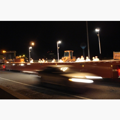 Night Workzone Safety - Mobile Barriers MBT-1 